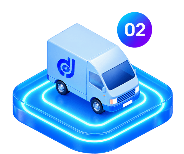 Step 02: We pick it up & move it