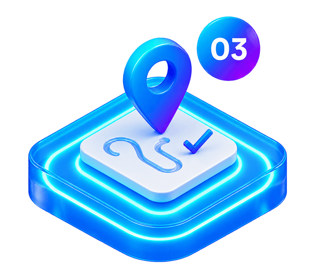 Step 03: It arrives, you're notified